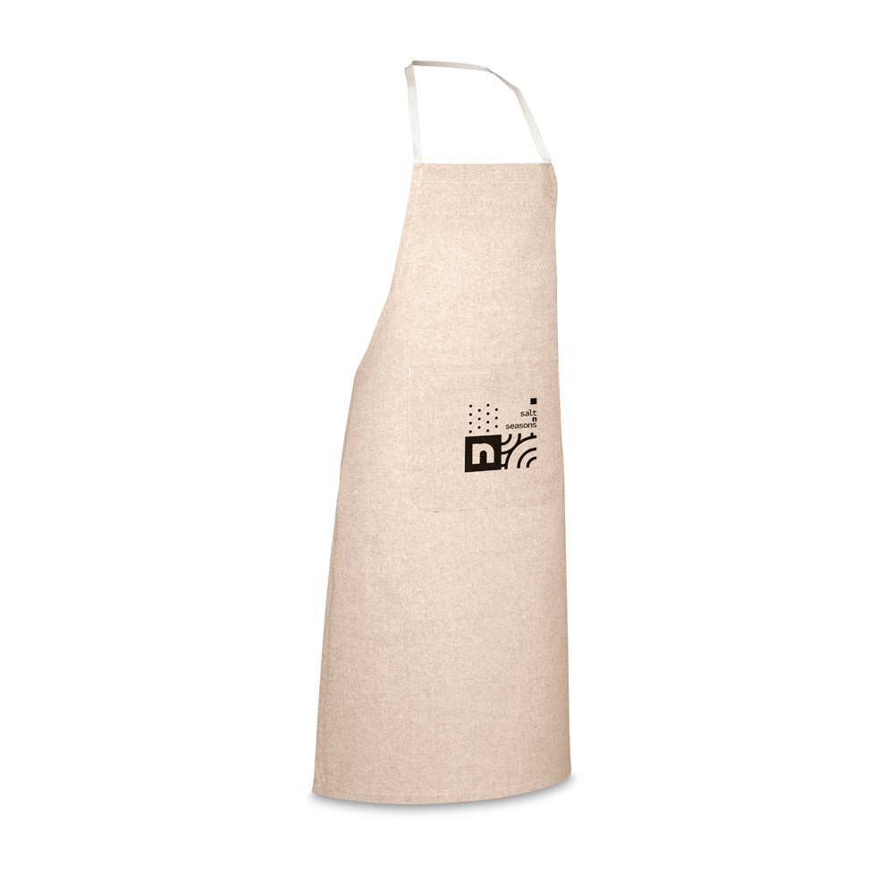 ZIMBRO. Apron with recycled cotton (140 g/m²)