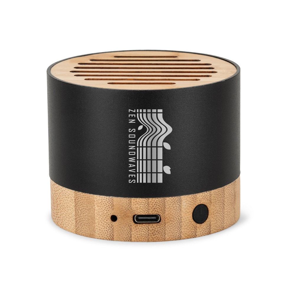 FERDINAND. Portable speaker made of recycled aluminum (100% rAL) with 3 hours of battery life