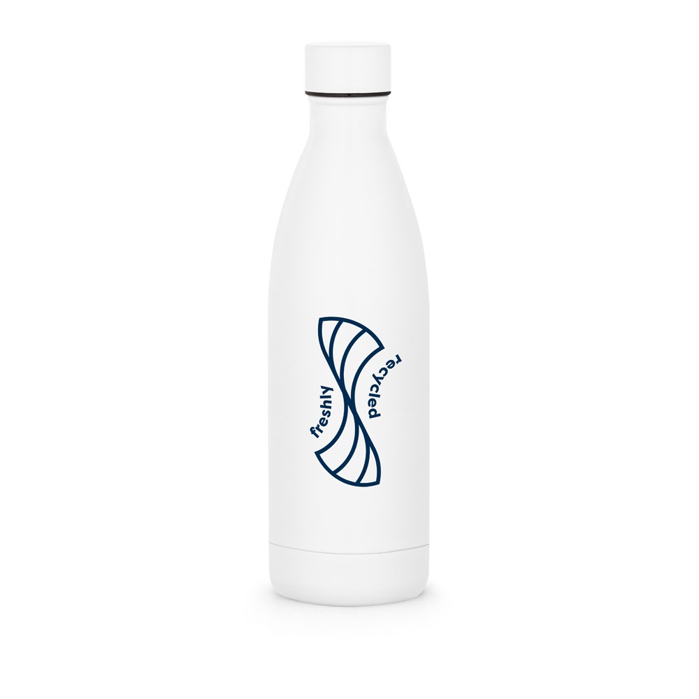 RE-BUFFON XL. Botella de acero inoxidable de doble pared (90% reciclado) 1L