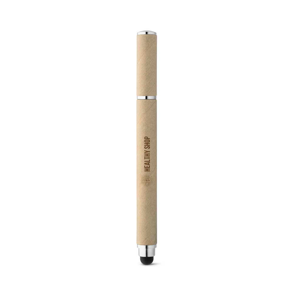 PAPYRUS. Bolígrafo en papel kraft y ABS con punta táctil