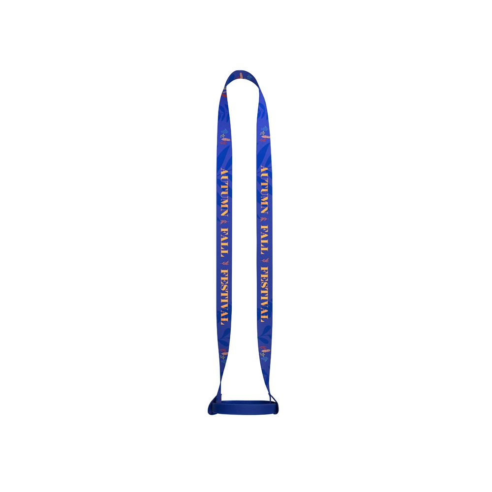 BOLTON. SET Lanyard SUBLIMACIÓN Largo II (20 mm) Duo con portavasos de silicona