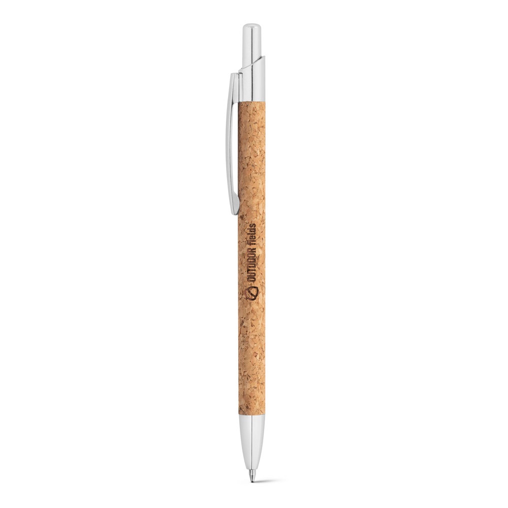 NATURA. Bolígrafo en corcho y aluminio reciclado (100 % rAL)