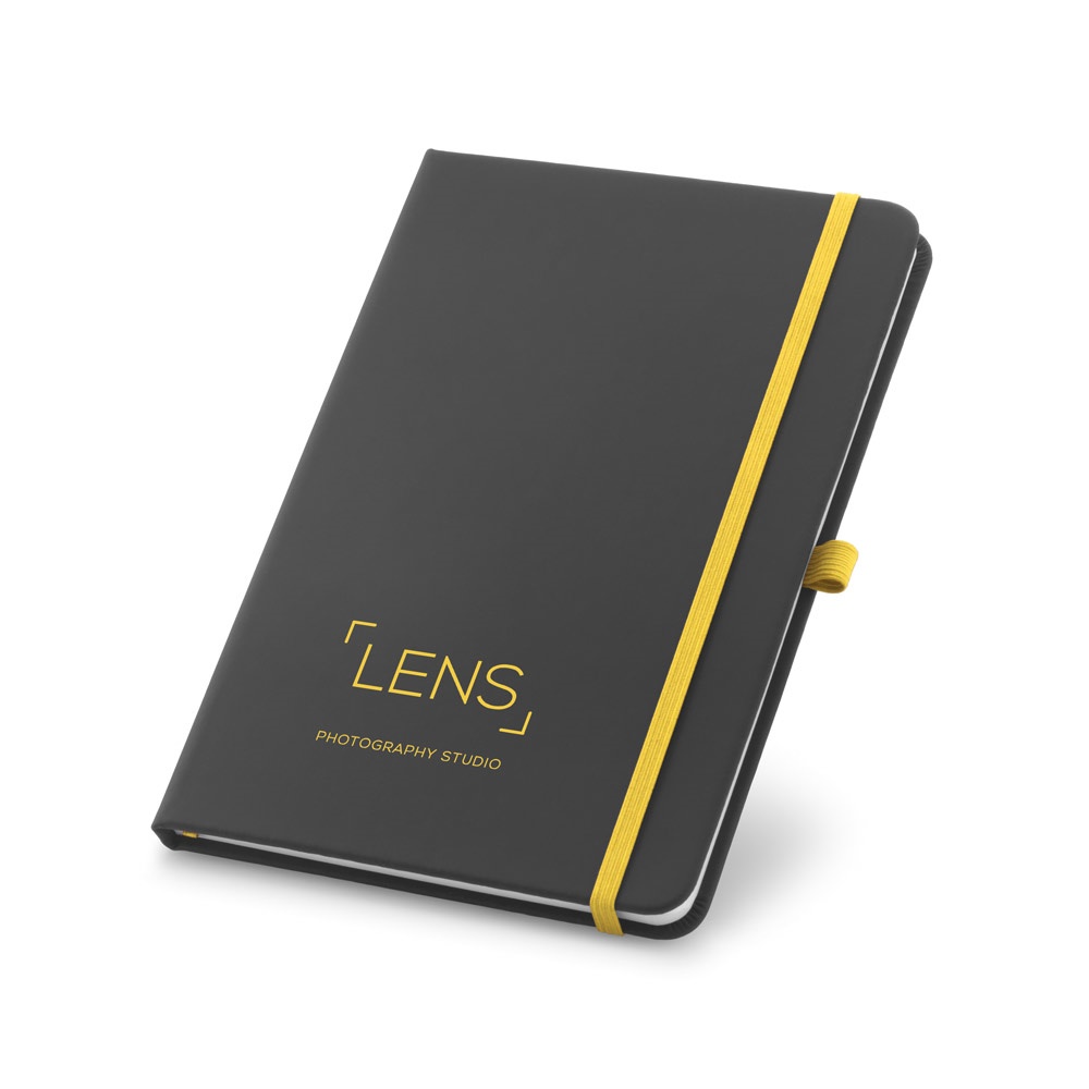 CORBIN. Cuaderno A5 en PU con hojas rayadas