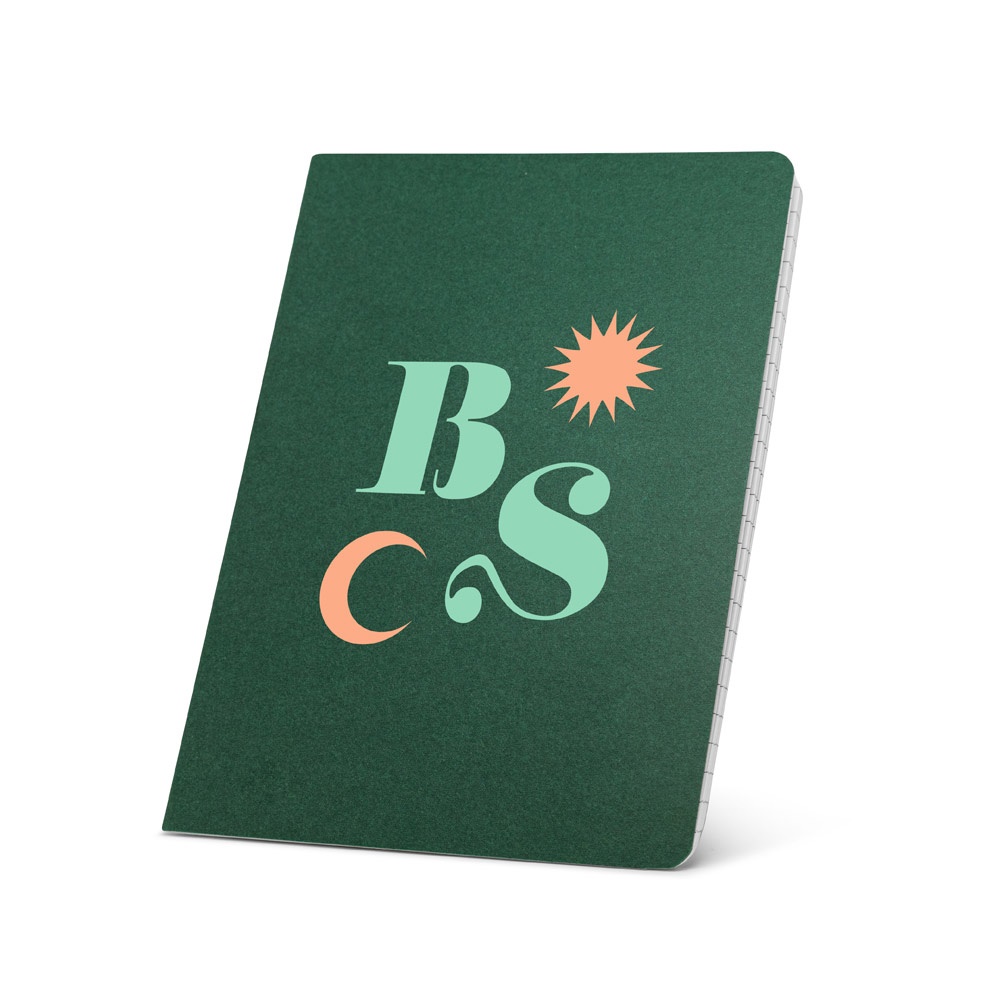 ECOWN. Notebook A5 with lined sheets