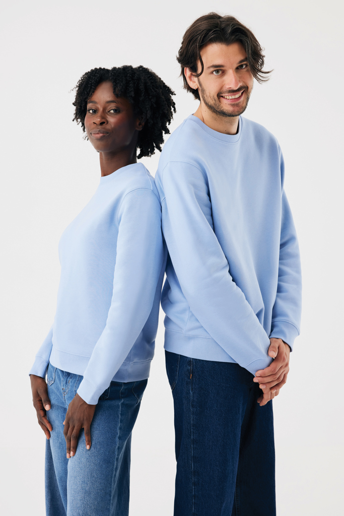 Sudadera de cuello redondo de algodón reciclado Torla IQONIQ