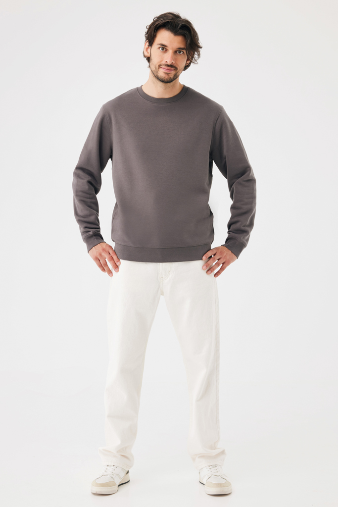 Sudadera de cuello redondo de algodón reciclado Torla IQONIQ