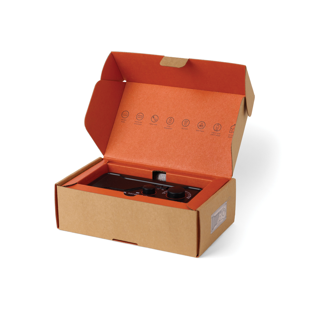 Radio multifuncional Nordic Drift Titan IPX4 de 4000 mAh