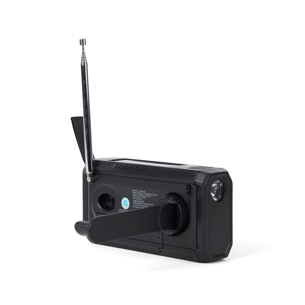 Radio multifuncional Nordic Drift Titan IPX4 de 4000 mAh