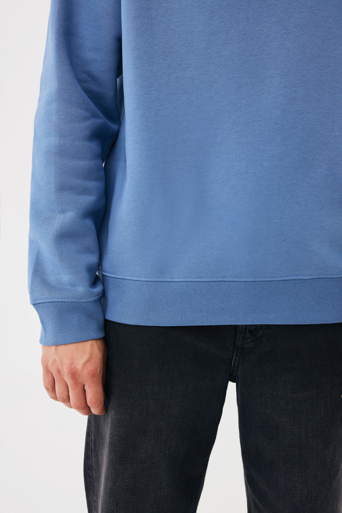 Sudadera de cuello redondo de algodón reciclado Torla IQONIQ