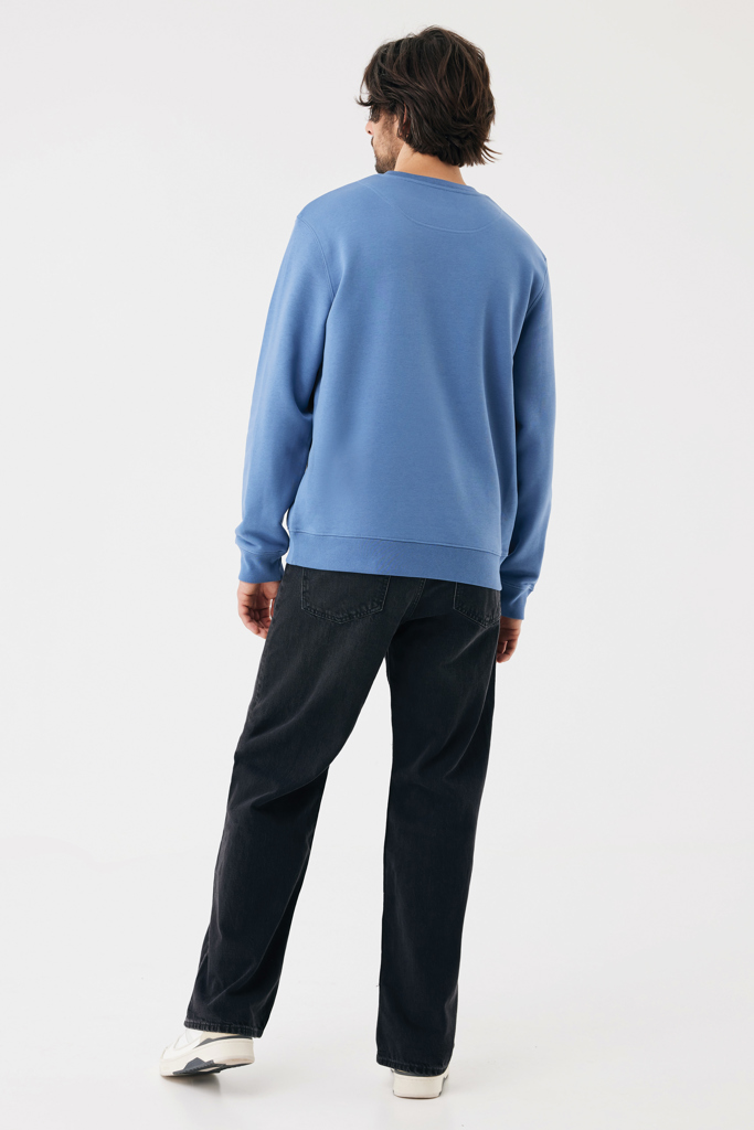 Sudadera de cuello redondo de algodón reciclado Torla IQONIQ