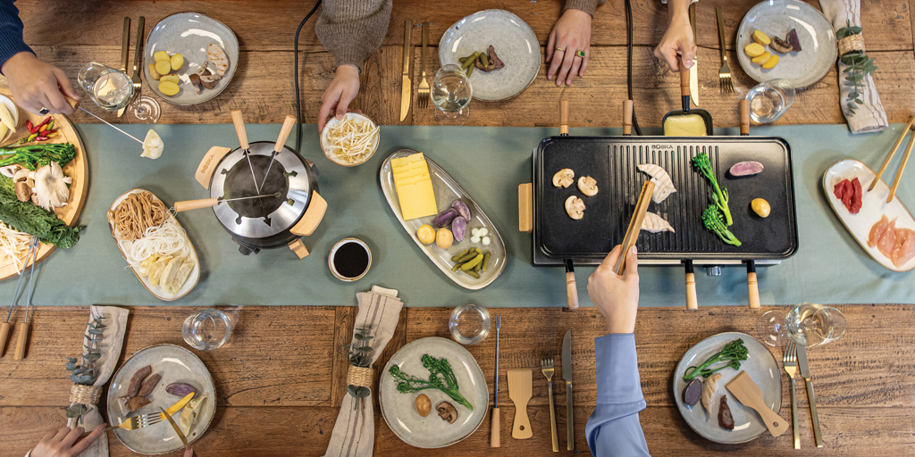 BOSKA Raclette Gourmet Party, 8 Person (EU Type F)