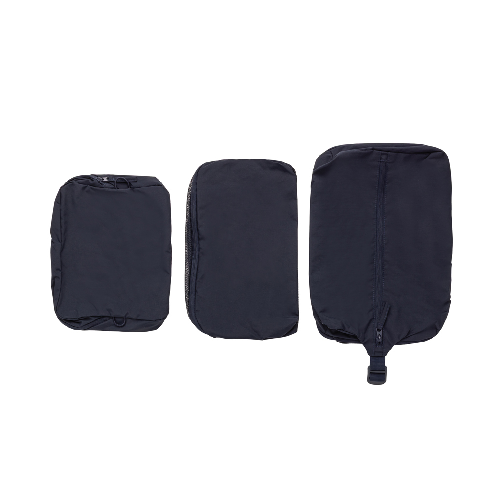 Set cubos organizadores RCS nailon reciclado KENTO URBAN