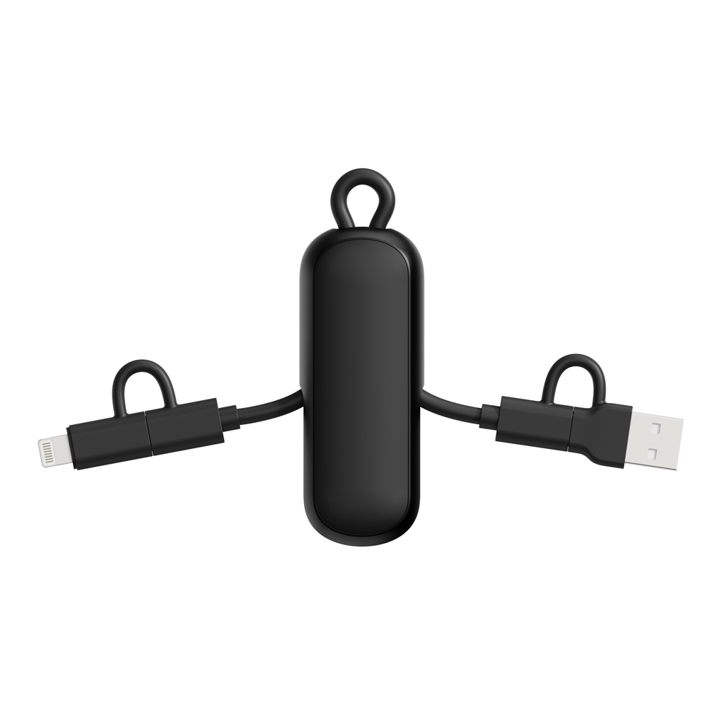 Cable llavero Urban Vitamin Dublin 100W 4 en 1