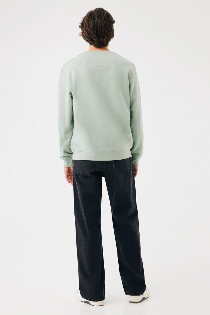 Sudadera de cuello redondo de algodón reciclado Torla IQONIQ