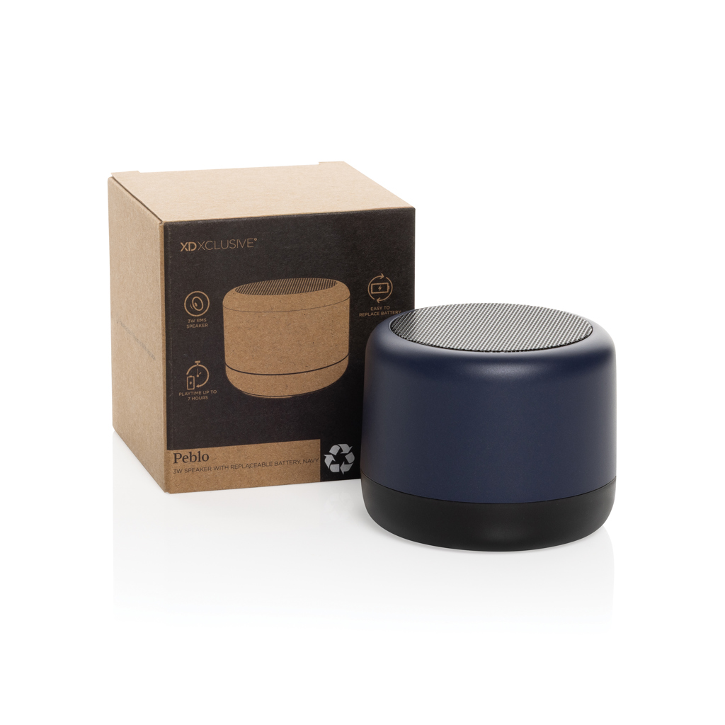 Altavoz Peblo RCS con batería extraíble 3W