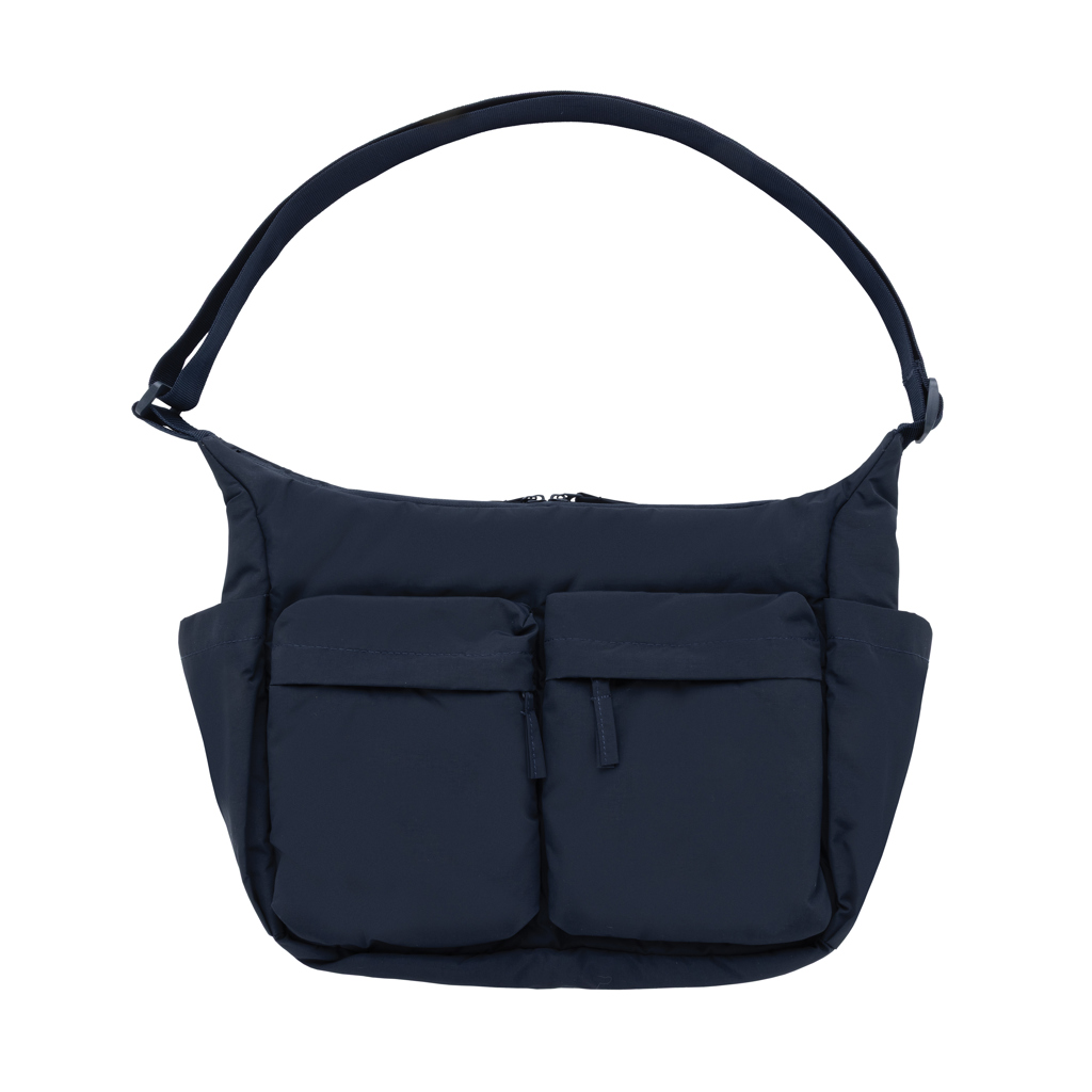 Bolso cruzado acolchado de nailon reciclado KENTO URBAN RCS