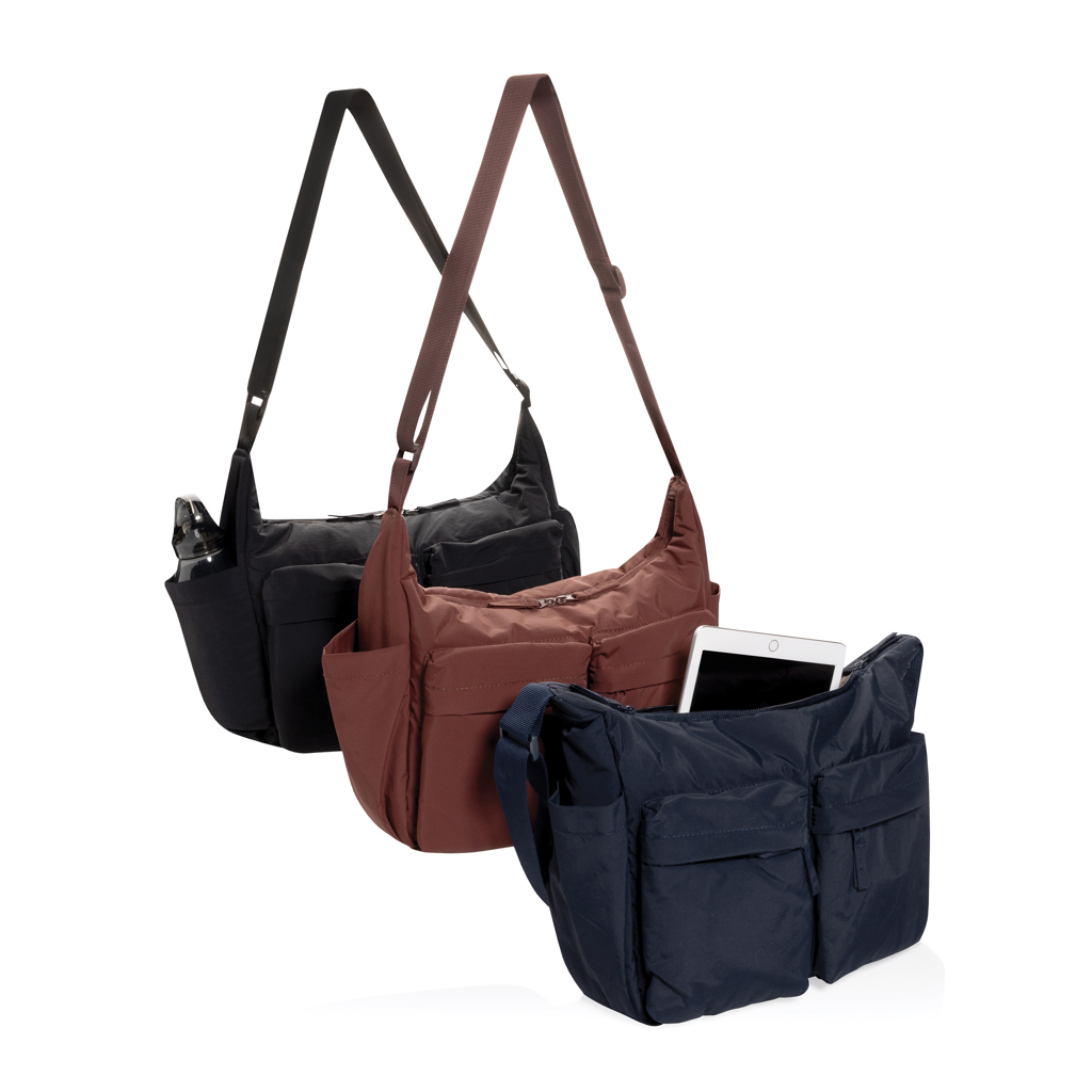 KENTO URBAN RCS recycled nylon padded crossover bag