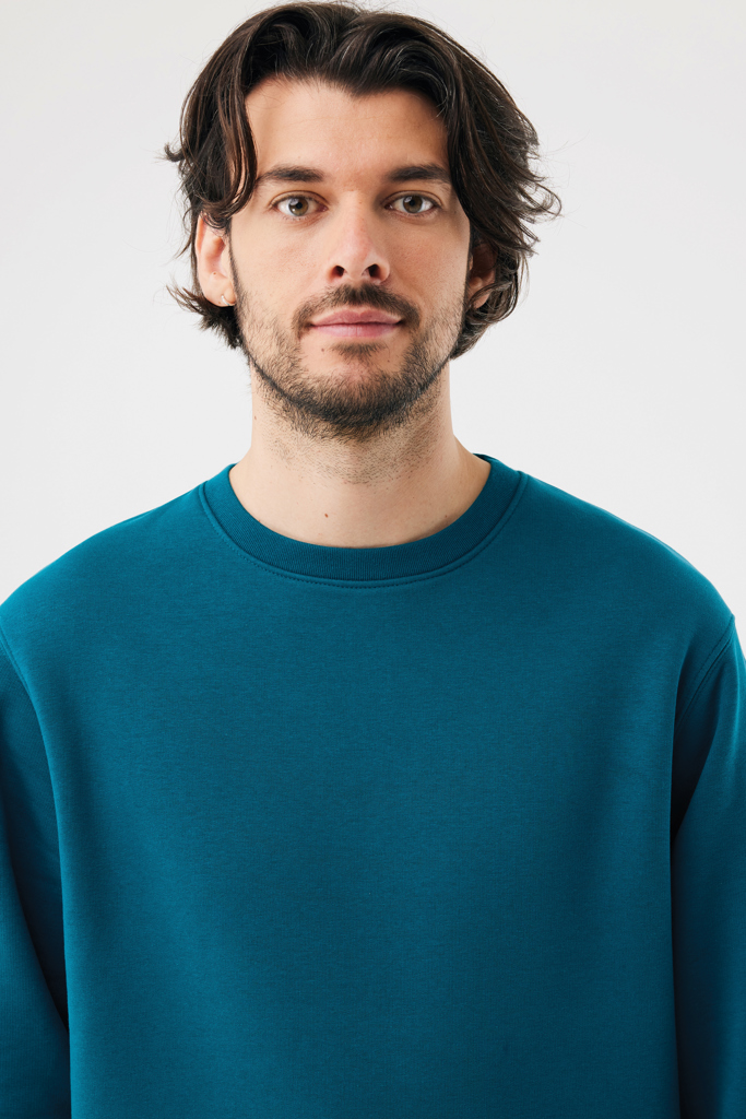 Sudadera de cuello redondo de algodón reciclado Torla IQONIQ