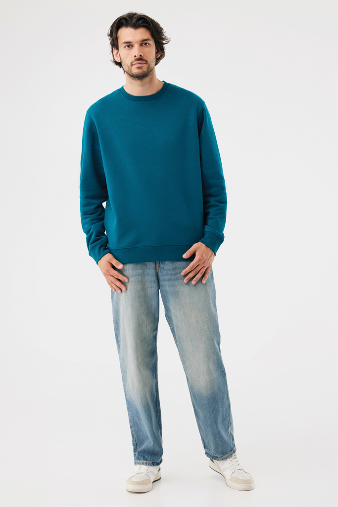 Sudadera de cuello redondo de algodón reciclado Torla IQONIQ