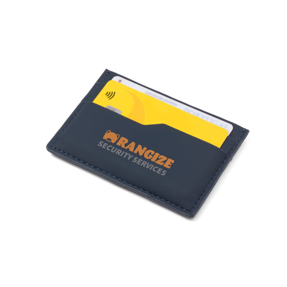 VENTURE WALLET. Tarjetero de poliuretano para 5 tarjetas con bloqueo RFID