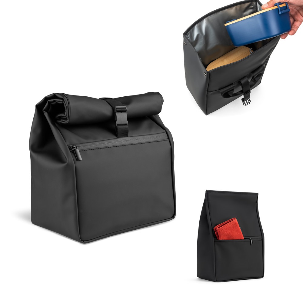 AZORES COOLER. Bolsa térmica enrollable de PU con aislamiento de PEVA (7L)