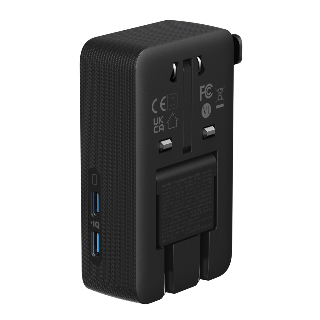 Adaptador de viaje Anker 20W Nano 5 en 1
