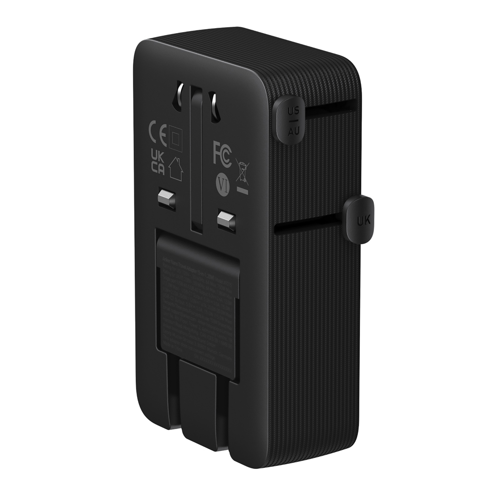Adaptador de viaje Anker 20W Nano 5 en 1