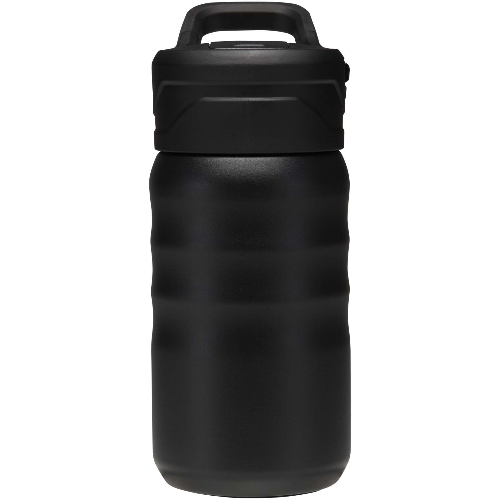Knox 350 ml RCS recycled double wall stainless steel sport bottle with flip straw