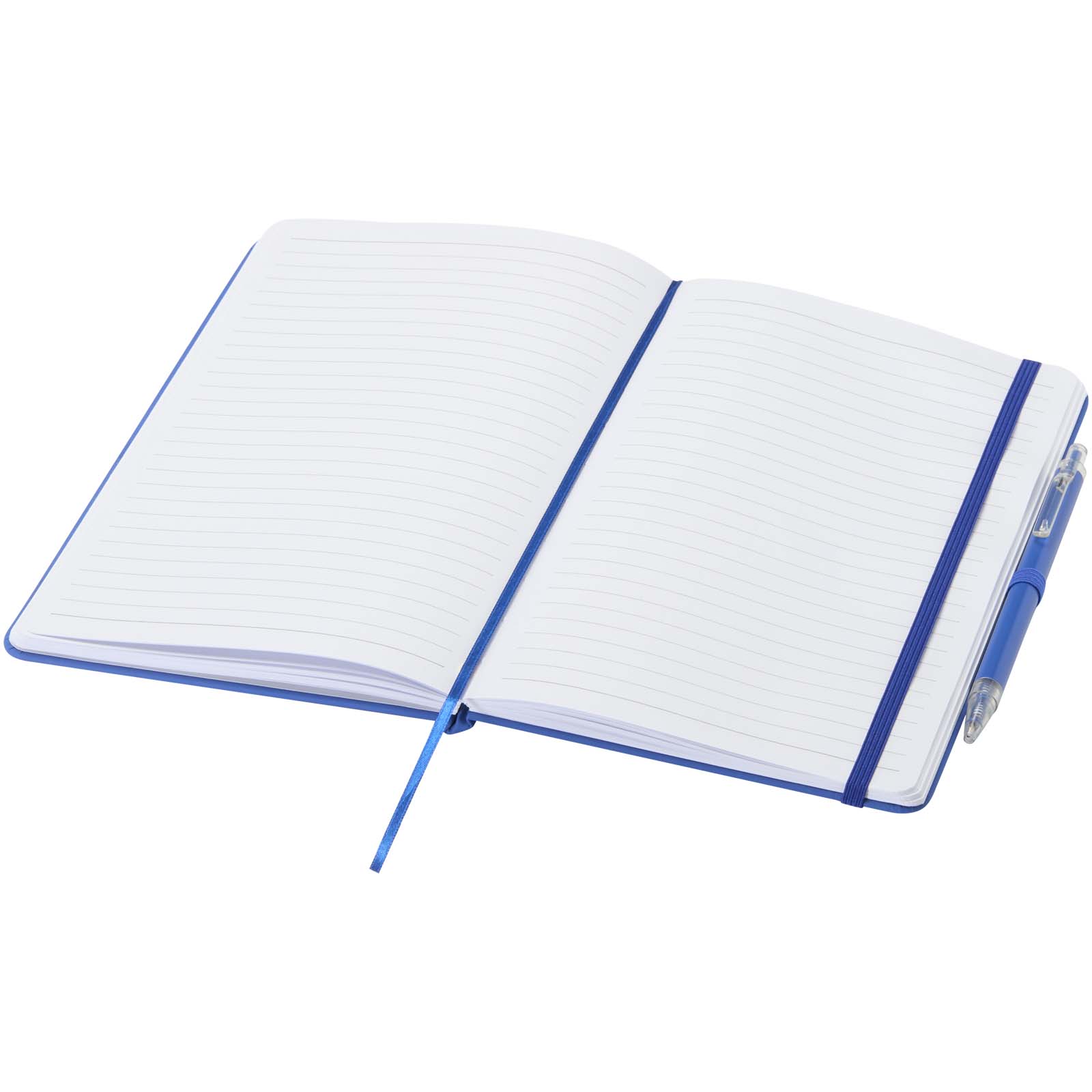 Set de cuaderno reciclado y bolígrafo Spectrum A5