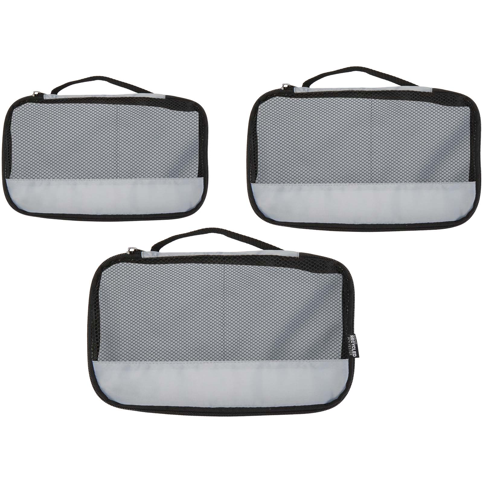 Cubos de viaje reciclados Jet GRS - juego de 3