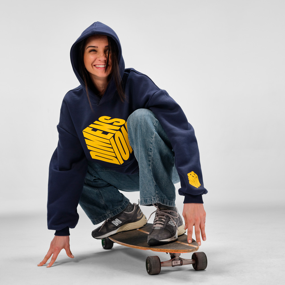 Ericeira Oversized hooded sweatshirt