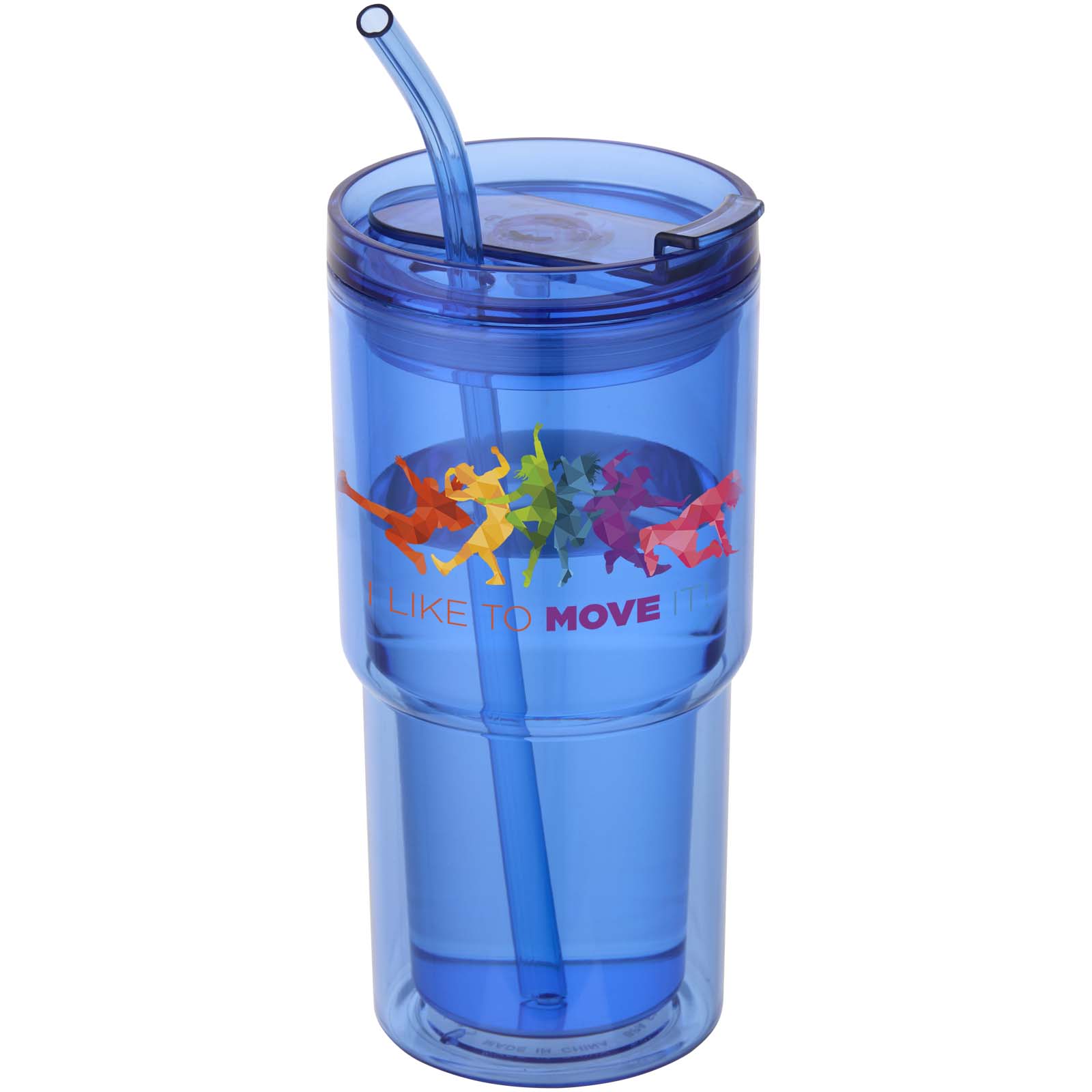 Archer 480 ml double wall plastic tumbler