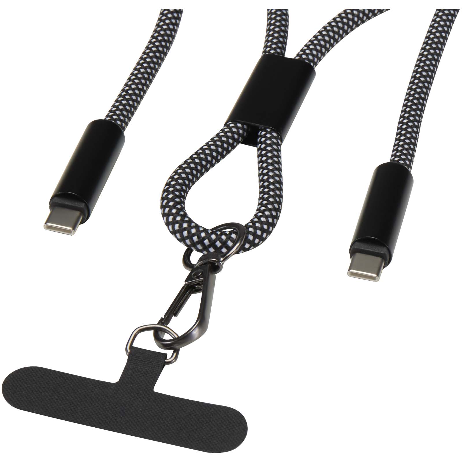 Cable de carga SMART de 65 W de RPET con cordón