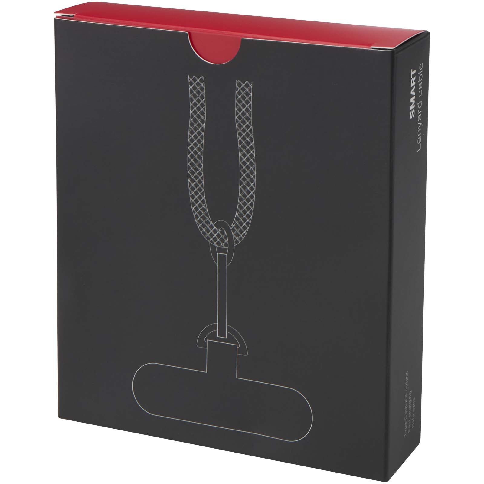 Cable de carga SMART de 65 W de RPET con cordón