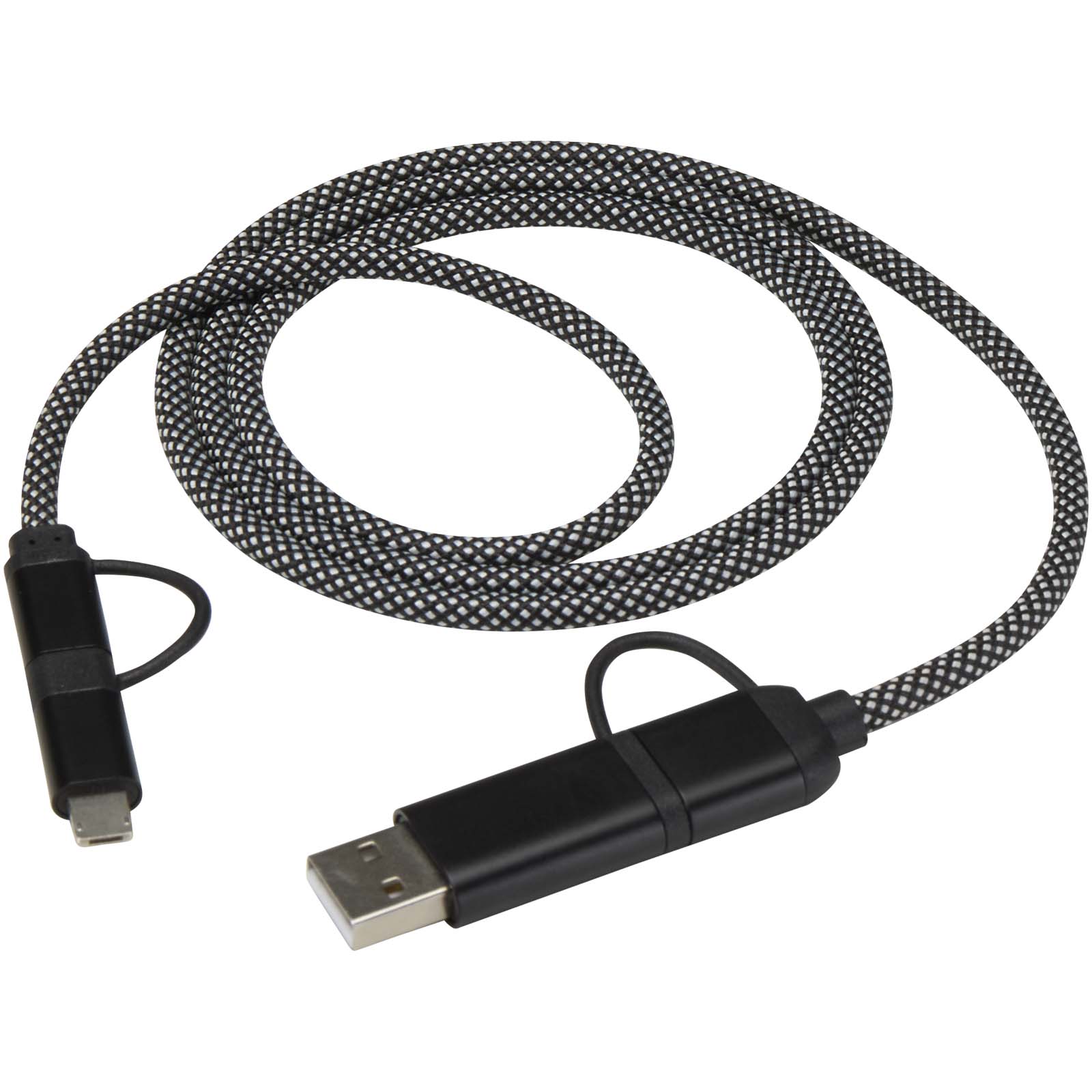 SMART 65W 100 cm RCS certified magnetic 4-in-1 charging cable