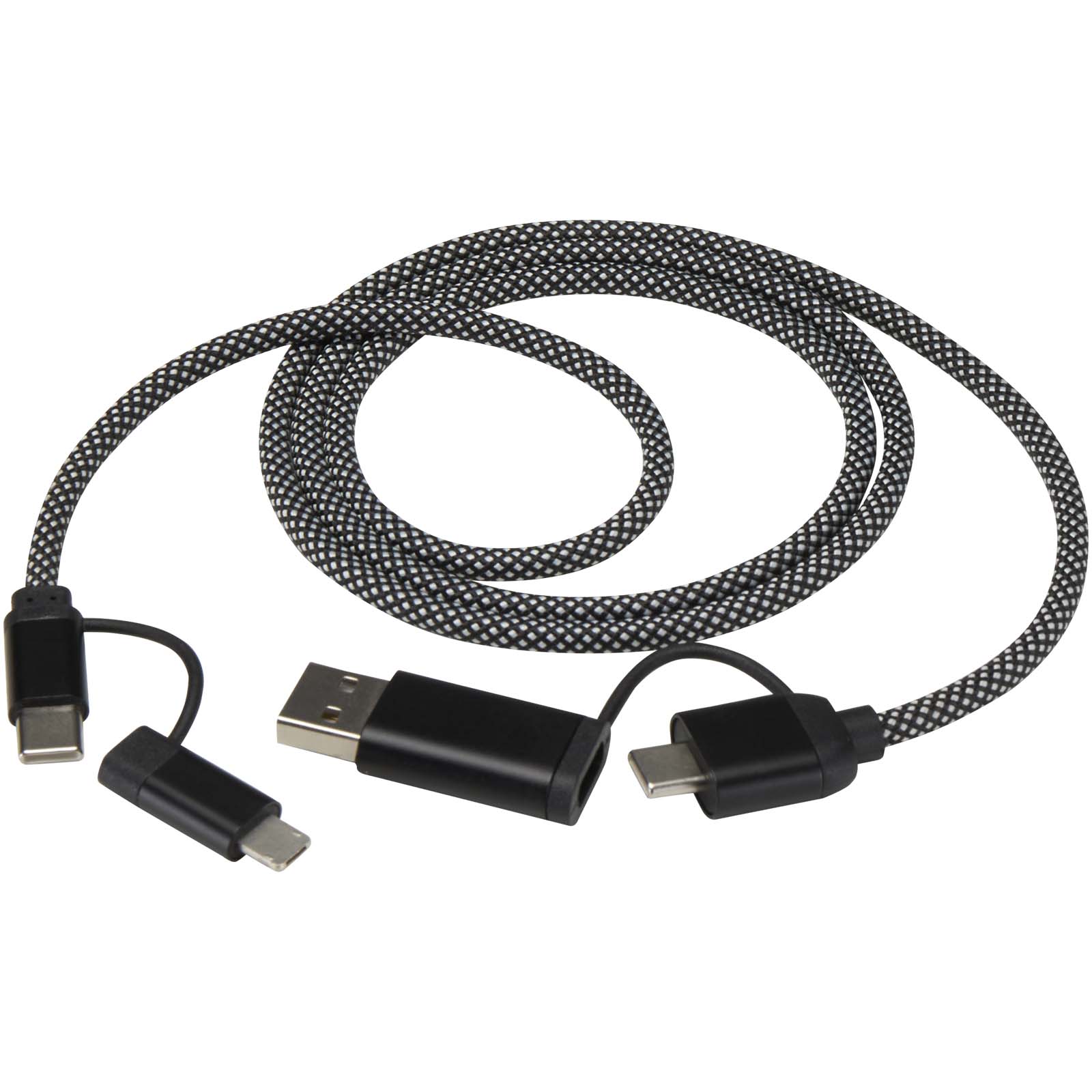 SMART 65W 100 cm RCS certified magnetic 4-in-1 charging cable