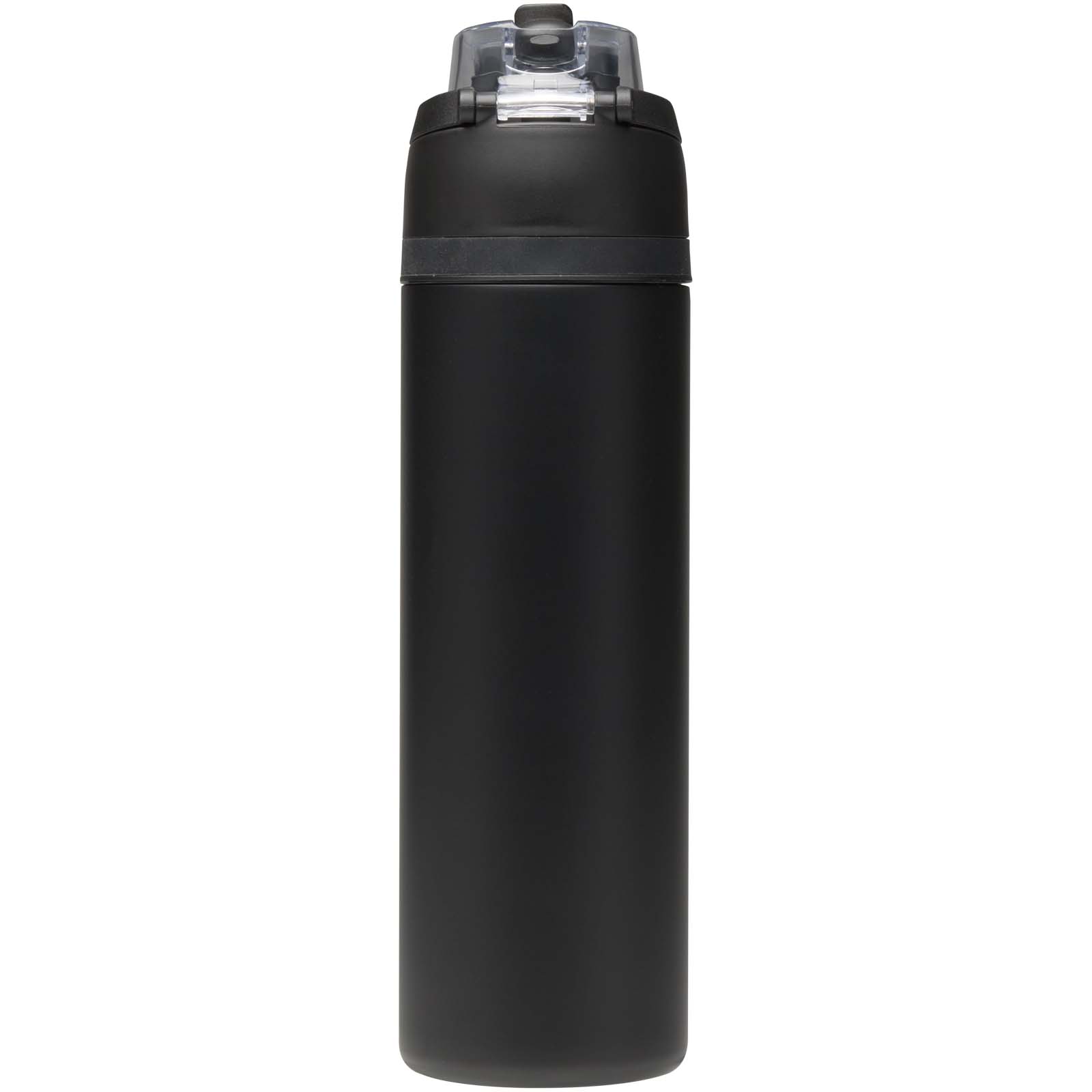 Theron 800 ml RCS recycled single wall stainless steel water bottle with dual function lid