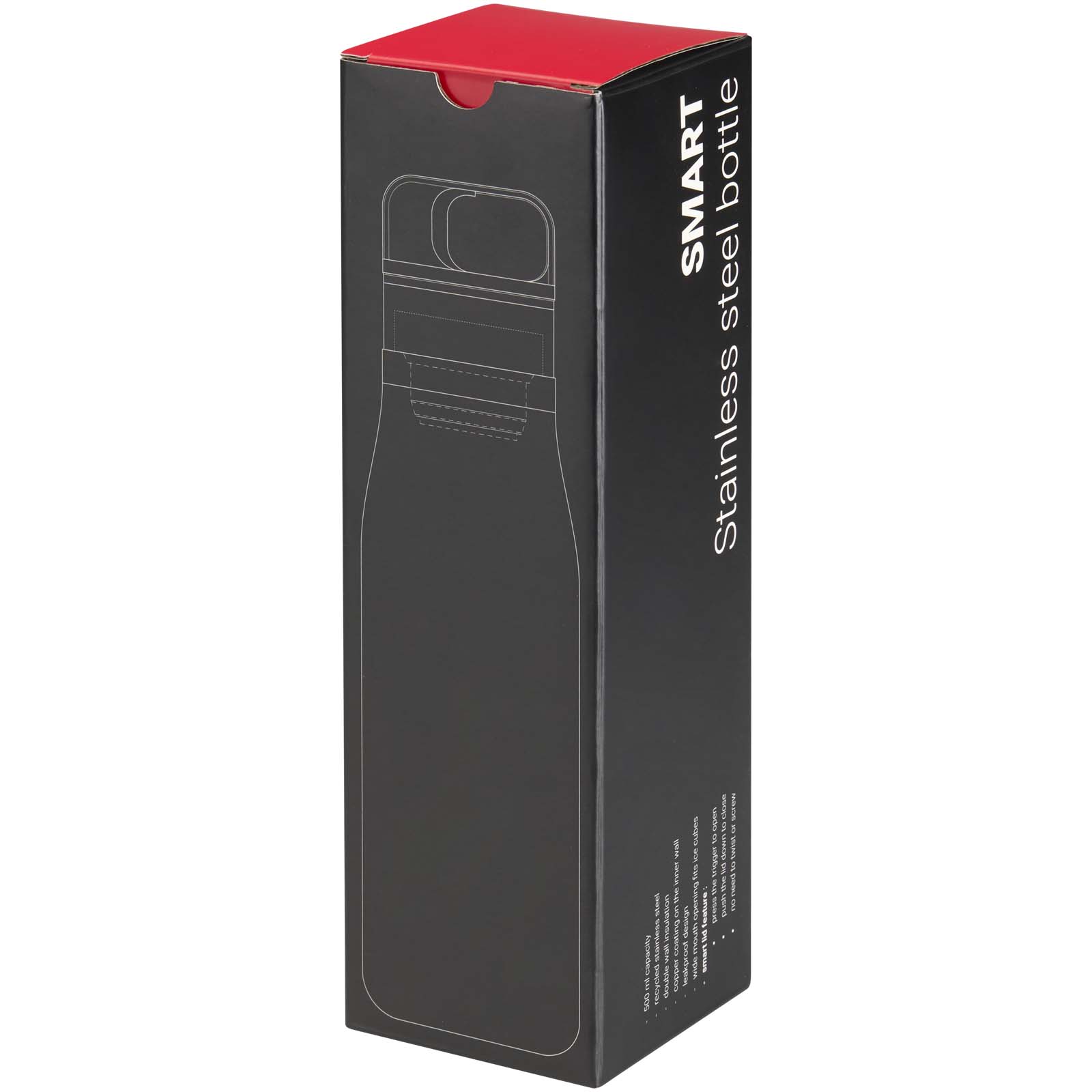 SMART 500 ml RCS recycled stainless steel double wall vacuum insulated tumbler