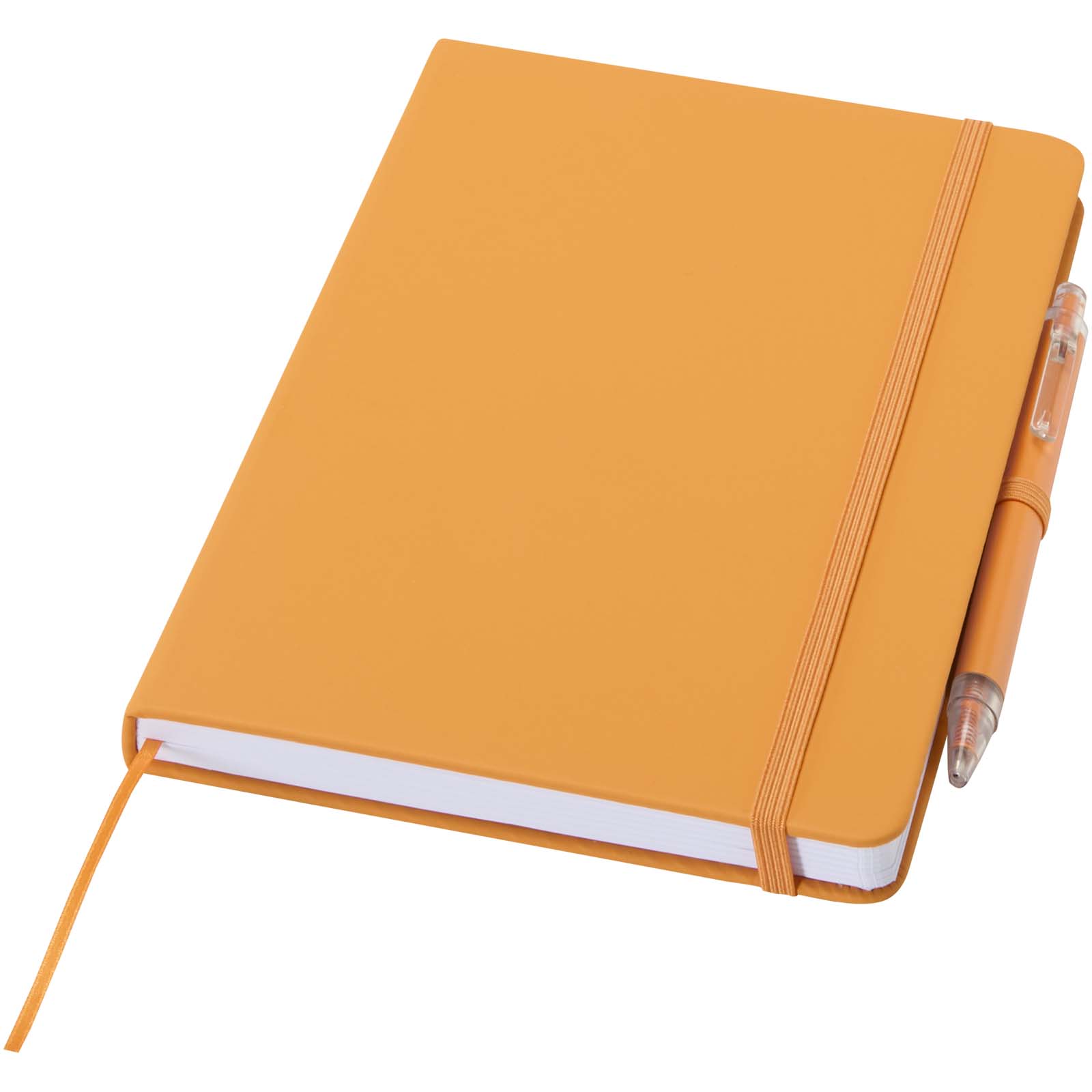 Set de cuaderno reciclado y bolígrafo Spectrum A5