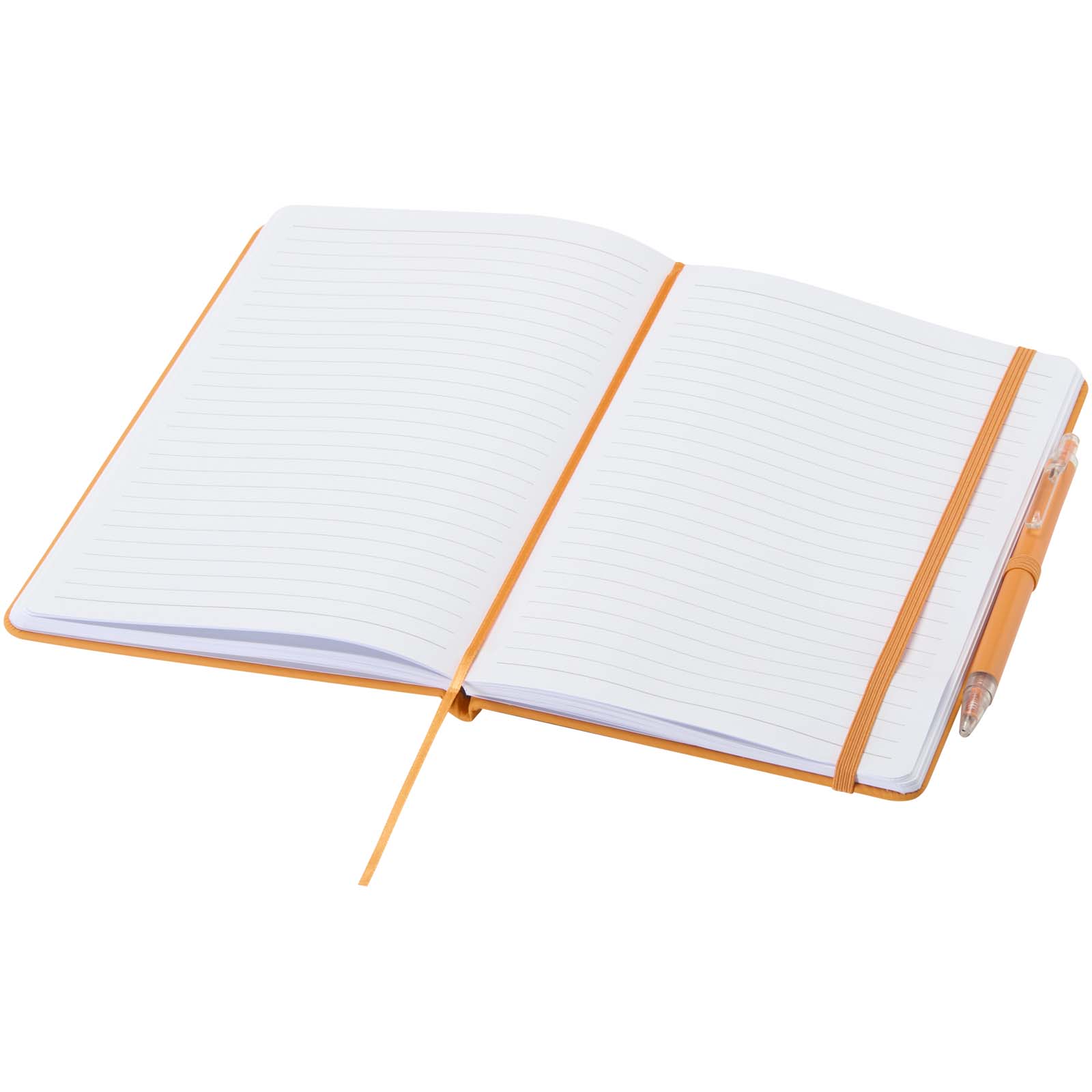 Set de cuaderno reciclado y bolígrafo Spectrum A5