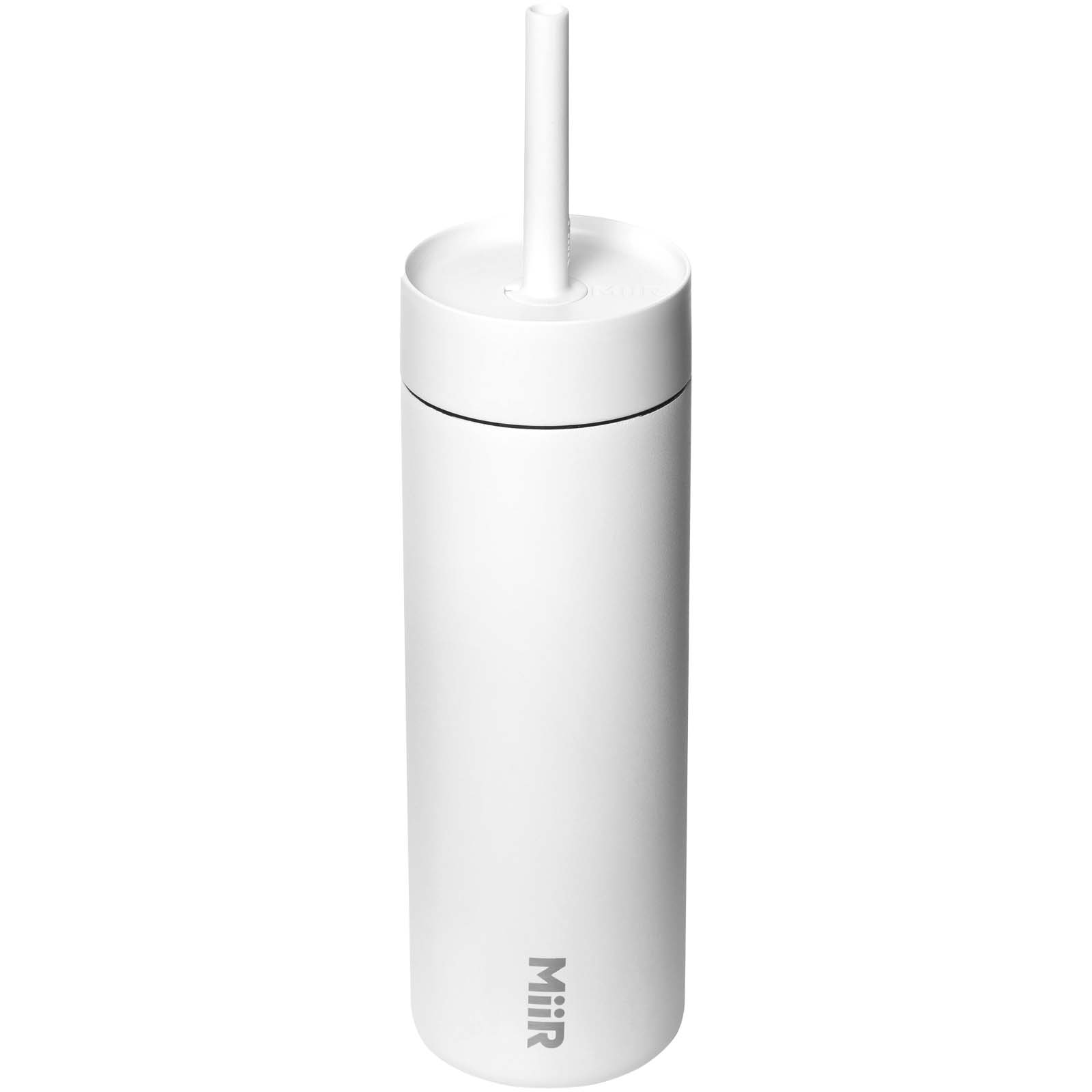 Botella de agua de 473 ml con pajita MiiR Sipper