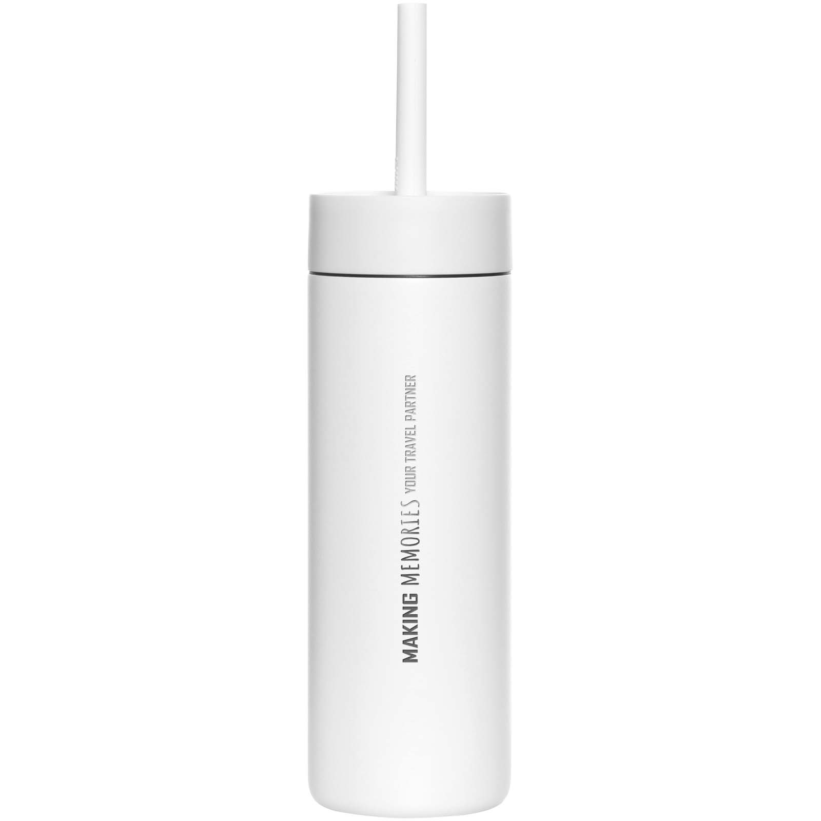 Botella de agua de 473 ml con pajita MiiR Sipper
