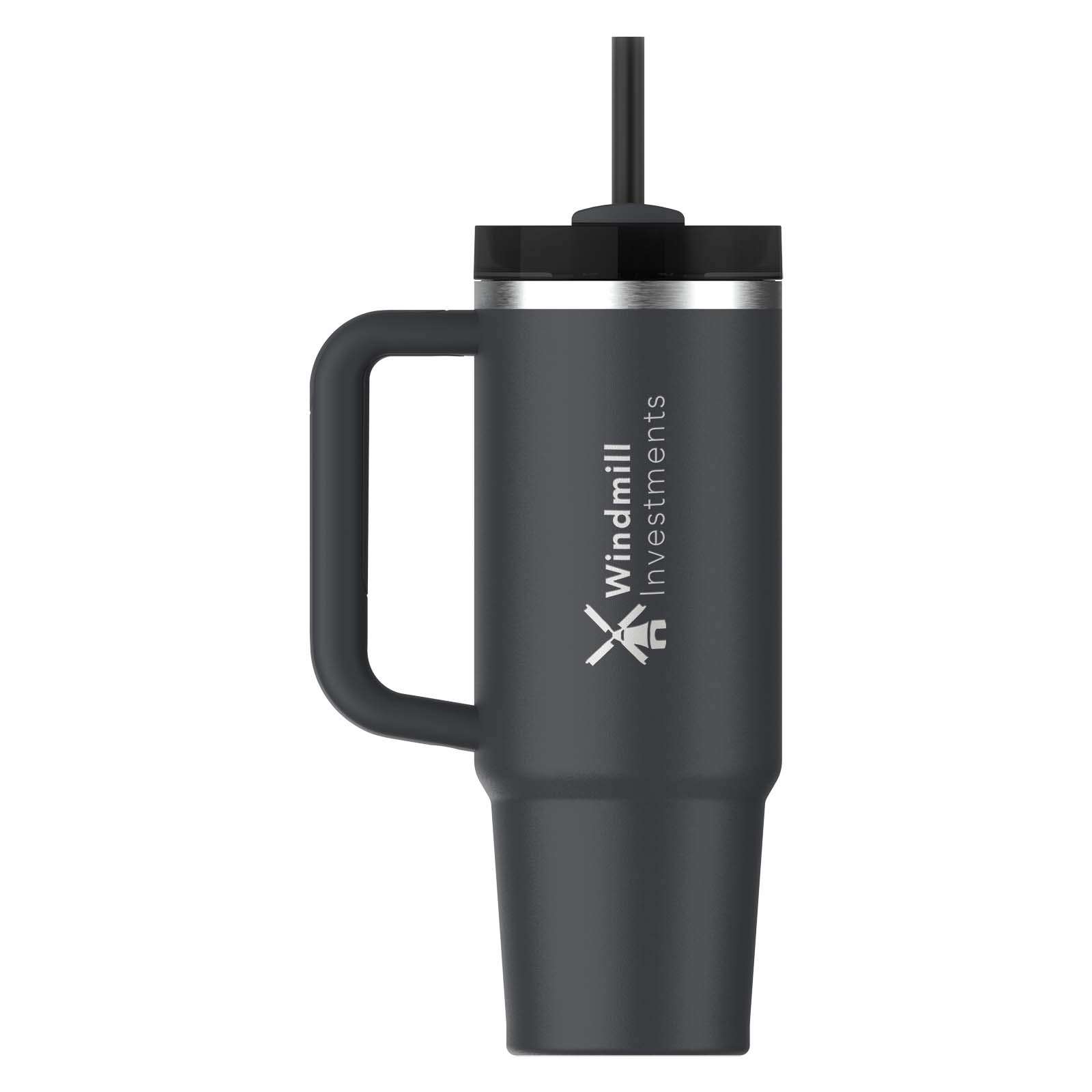 Vaso con aislamiento de acero inoxidable reciclado Stanley Quencher® H2.0 FlowState™ 890 ml