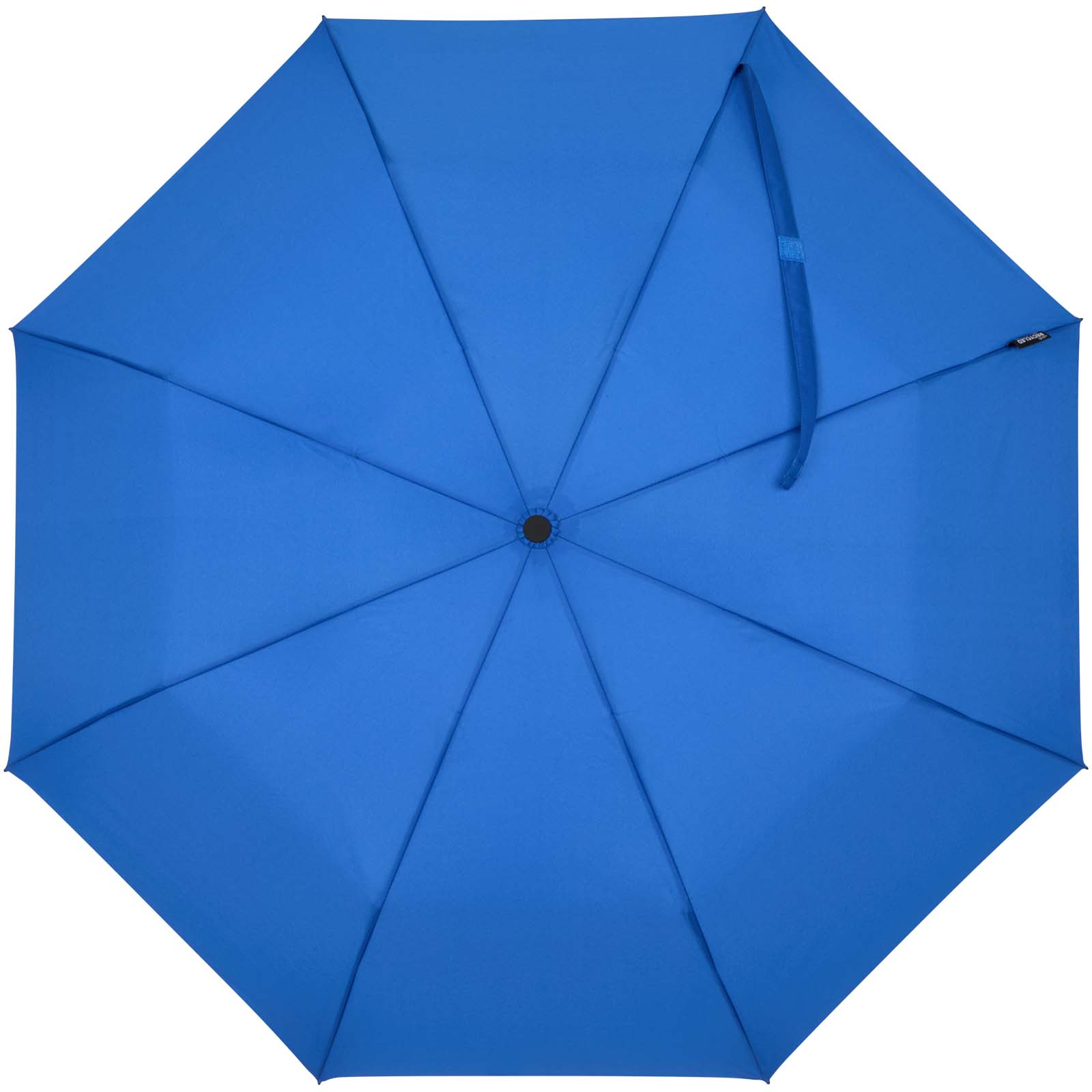 Paraguas Agnes de 53 cm, plegable y con apertura automática, fabricado en RPET