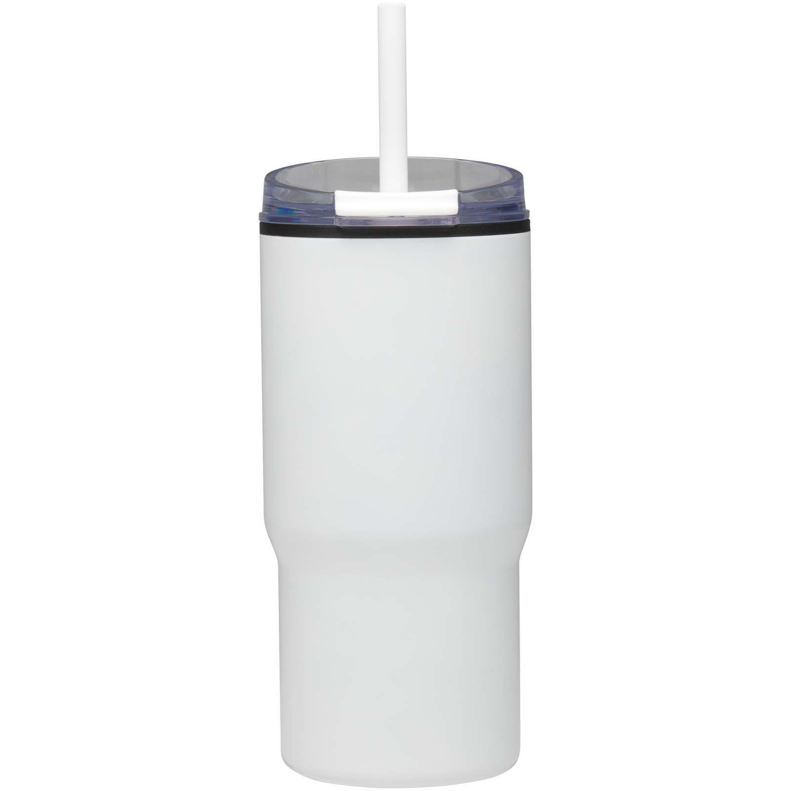 Westin 540 ml RCS recycled double wall insulated tumbler with straw