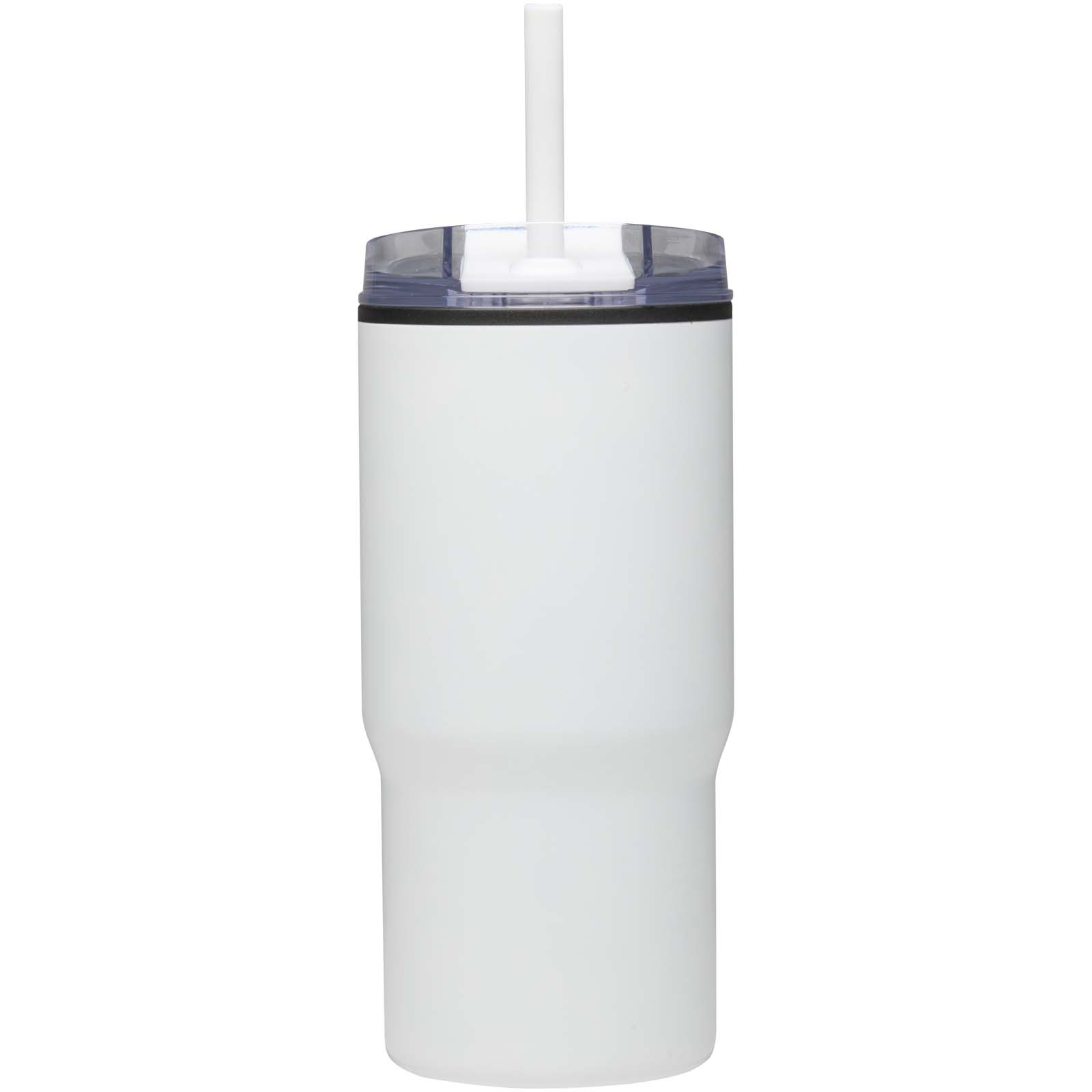 Westin 540 ml RCS recycled double wall insulated tumbler with straw