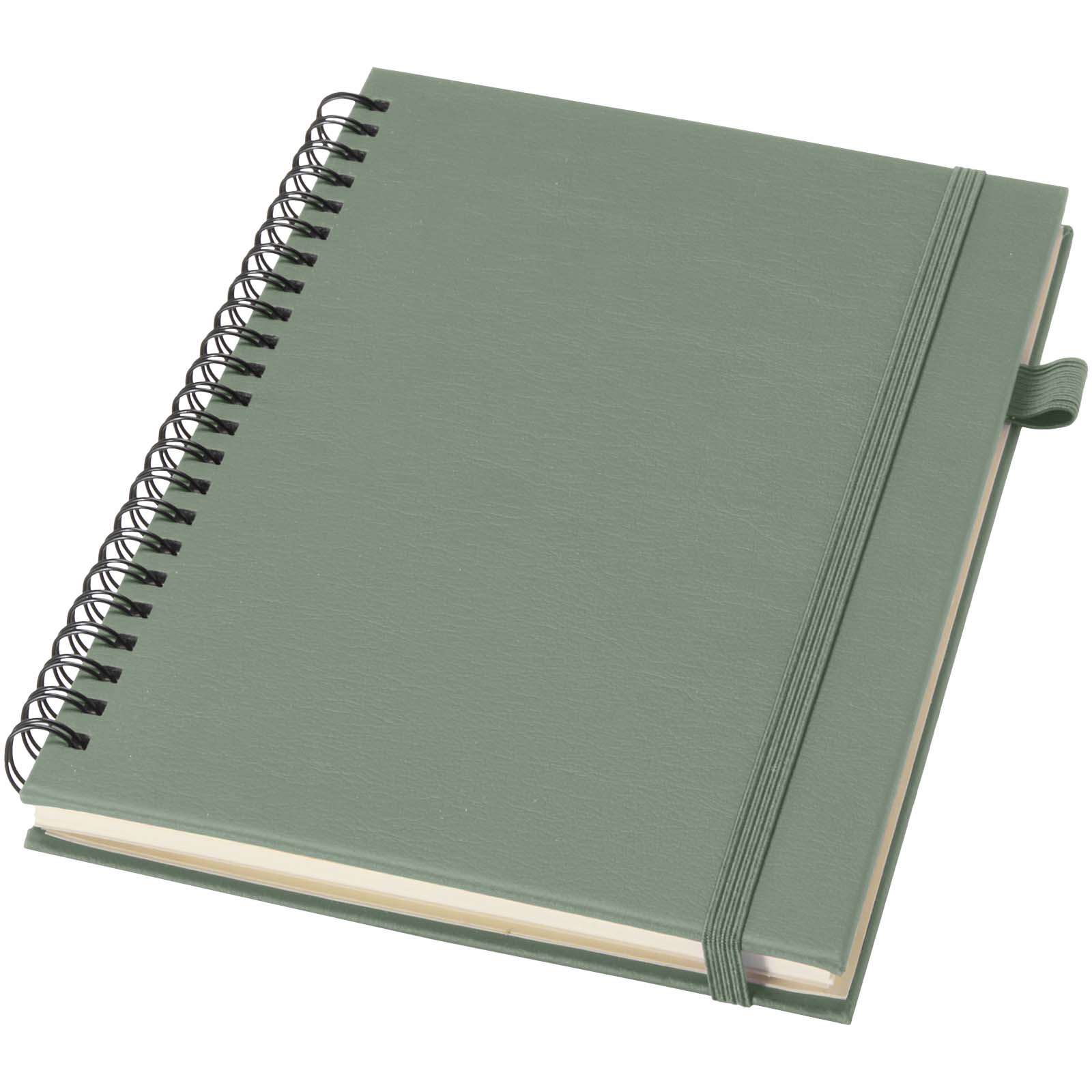 Liss A5 recycled plastic hard cover spiral notebook