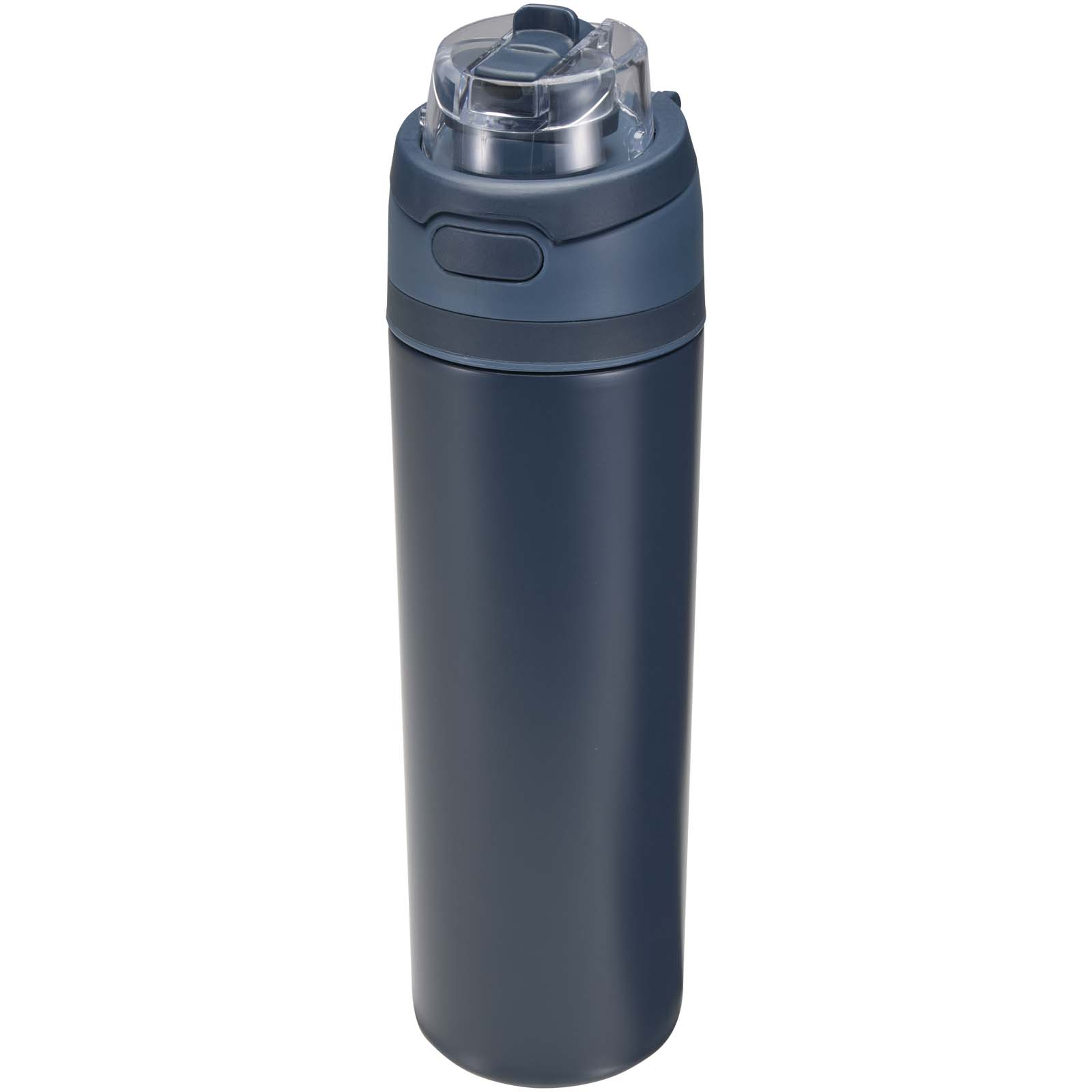 Theron 800 ml RCS recycled single wall stainless steel water bottle with dual function lid