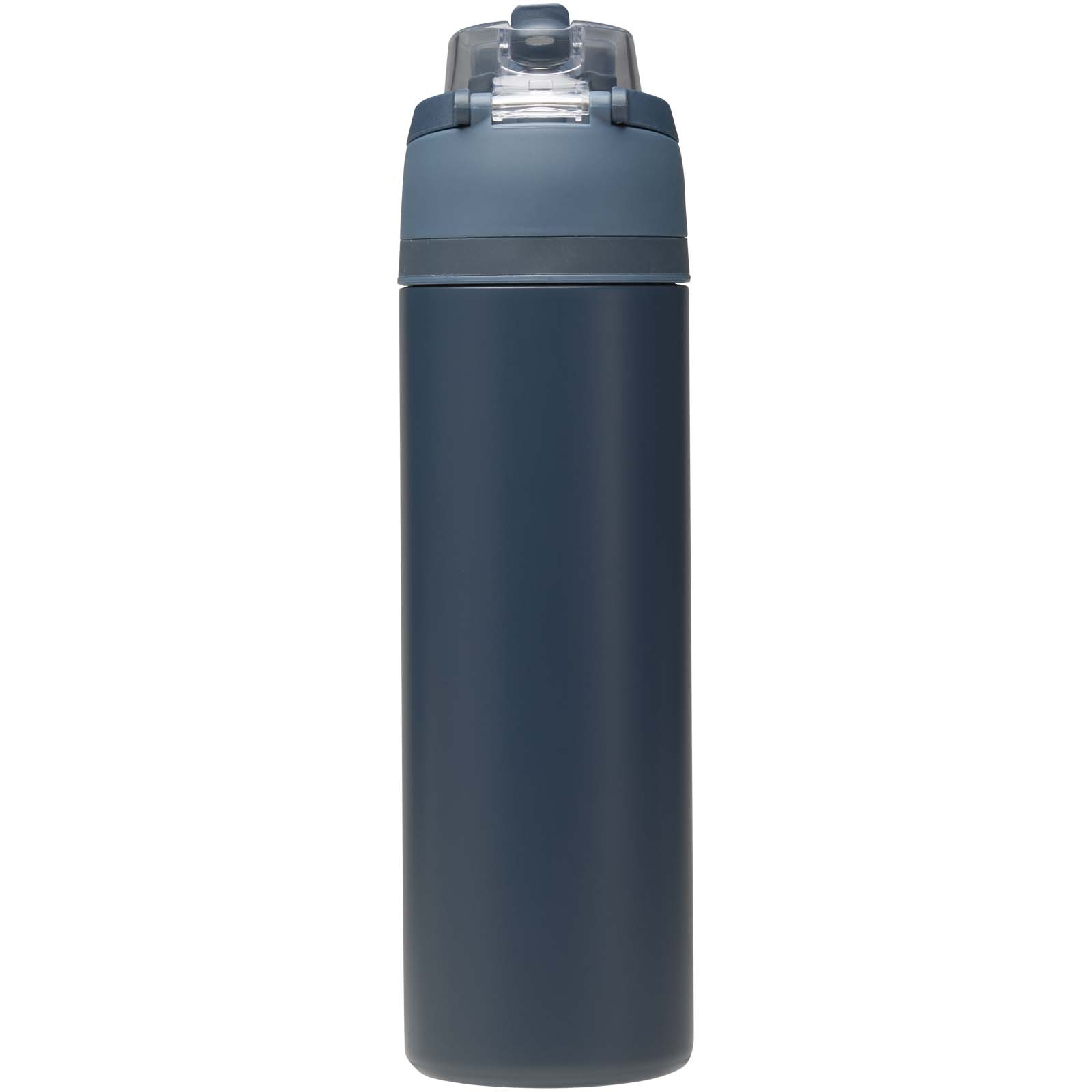 Theron 800 ml RCS recycled single wall stainless steel water bottle with dual function lid