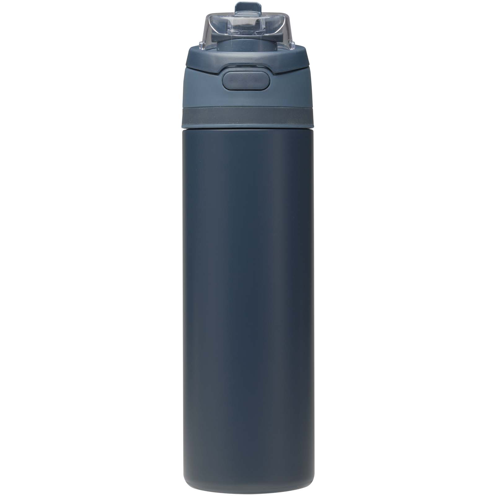 Theron 800 ml RCS recycled single wall stainless steel water bottle with dual function lid